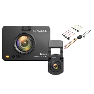 Kenwood DRV-A510W Dash Camera and KCA-R110 Rear Camera Bundle Pack