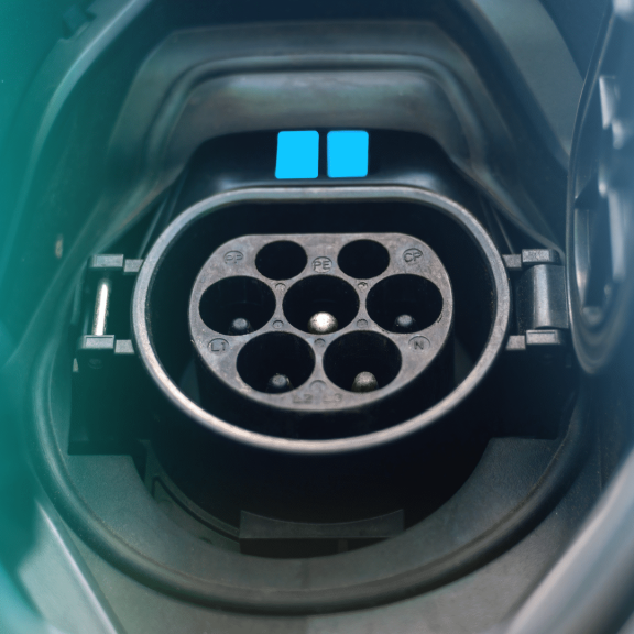 electric car service and accessible charging ports